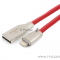 Кабель Cablexpert Кабель для Apple CC-G-APUSB01R-1.8M, AM/Lightning, серия Gold, длина 1.8м, красный, блистер