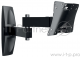 Кронштейн для телевизора Holder LCDS-5064 черный 10-32 макс.30кг настенный поворот и наклон