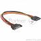 Кабель Cablexpert Удлинитель кабеля питания SATA 15pin(M)/15pin(F), 50см (CC-SATAMF-02)