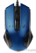 Мышь Qumo Office M14 Blue, проводная, оптическая   