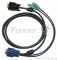 Переключатель D-Link DKVM-IPCB/10 Упаковка 10 кабелей KVM для устройств DKVM-IP1/IP8, длина 1.8м 