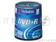 Диск DVD+R 4.7ГБ 16x Verbatim 43551, пласт.коробка, на шпинделе (100шт./уп.)