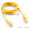 Патч-корд медный UTP Cablexpert PP10-2M/Y кат.5e, 2м, литой, многожильный (жёлтый)