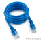 Патч-корд медный UTP Cablexpert PP10-2M/B кат.5e, 2м, литой, многожильный (синий)