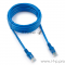 Патч-корд медный UTP Cablexpert PP10-3M/B кат.5e, 3м, литой, многожильный (синий)