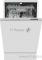 Встраиваемые посудомоечная машина Weissgauff BDW 4140 D, ширина 45 см, 81.5x44.8x55 см, 10 комплектов, 7 программ:Авто, Интенсивная, Нормальная, Экономичная, Стекло, 1Час, Быстрая, электронное управление, LED индикация и большой дисплей, Регулировка 