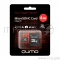 Карта памяти  Micro SecureDigital 8Gb QUMO QM8GMICSDHC10 {MicroSDHC Class 10, SD adapter}