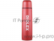 Термос Diolex DX-750-2, с узким  горлом, 750 мл., цветной: красный, синий, какао, нержавеющая сталь