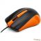 Мышь Exegate SH-9030BO <black+orange, optical, 3btn/scroll, 1200dpi, USB>