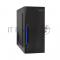 Корпус Miditower ExeGate XP-333U Black, ATX, <XP400, Black,120mm>, 1*USB+2*USB3.0, Audio