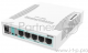 Сетевое оборудование MikroTik RB260GS (CSS106-5G-1S) Коммутатор RouterBOARD 260GS 5-port Gigabit smart switch with SFP cage, SwOS, plastic case, PSU