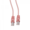 Патч-корд UTP Cablexpert PP12-5M/R кат.5e, 5м, литой, многожильный (розовый)