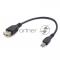 Кабель USB 2.0 OTG Cablexpert A-OTG-AFBM-03 USBAF/MicroBM, 0.15м, удлиненный разъем micro USB - 9мм,  пакет