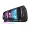 Мобильные колонки Sven PS-670 2.0 чёрные (2x32.5W, mini Jack, USB, Bluetooth, FM, micro SD, ПДУ, 2 x 4400 мA, LED подсветка)