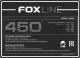 Блок питания 450Вт Power Supply Foxline, 450W, ATX, NOPFC, 80FAN, 2xSATA, 2xPATA, 1xFDD, 24+4