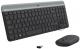 Комплект (клавиатура + мышь) Logitech Slim Wireless Keyboard and Mouse Combo MK470 GRAPHITE