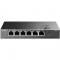 Коммутатор TP-Link 4-port 10/100Mbps Unmanaged PoE+ Switch with 2 10/100Mbps uplink ports, meta case, desktop mount, 4 802.3af/at compliant PoE+ port, 2 10/100Mbps uplink ports, DIP switches for Extend mode, Isolation mode and Priority mode, up to 25