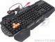 Клавиатура A4 Bloody B314 черный USB Multimedia Gamer LED (подставка для запястий)