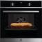 Встраиваемая электрическая духовка ELECTROLUX EOF5F70X с конвекцией, объем 72 л, 8 режимов, очистка каталитическая задняя стенка, 2 стекла в дверце, направляющие проволочные + телескопические (1 уровень)
