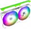 Система охлаждения Zalman CPU Liquid Cooler 240mm, white
