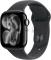Смарт-часы Apple Watch Series 11 A3331 42мм OLED корп.черный Sport Band рем.черный разм.брасл.:140-190мм (MEQT4LW/A)