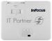 Лазерный проектор InFocus [IN1006SL] DLP, WXGA, 4500 lm, 3 500 000:1, 1.541.72:1, HDMI x2, VGA in x1, Composite video x1, RS232 x1, Audio in/out, VGA out x1, USB-A x1, 1х15w, 2,9 кг, белый