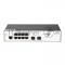Управляемый коммутатор уровня 2 SNR, 8 портов 10/100/1000Base-T, 2 порта 1/2.5G SFP, встроенный БП ~220V AC