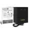 Источник бесперебойного питания ExeGate Power NB-2000.LED.AVR.4SH.USB (2000VA/1200W, LED, AVR, 4*Schuko, USB, батарея 12V 9Ah - 2 шт., металлический корпус, Black)