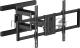 Кронштейн для телевизора Ultramounts UM970 черный 95-120 макс.60кг настенный поворот и наклон