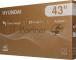 Телевизор LED Hyundai 43 H-LED43BU7011 Google TV Frameless черный/черный 4K Ultra HD 60Hz DVB-T DVB-T2 DVB-C DVB-S DVB-S2 USB WiFi Smart TV