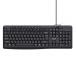 Клавиатура Filum FL-KB10-BK USB 113 кл., мембранная, черная, Windows XP/Vista/7/8/10, MacOS