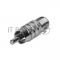 Переходник LAZSO APRF10 RCA (штекер) - F-(розетка), 1шт. Диапазон частот-1ГГц. Материал - латунь. Покрытие - никель (корпус), никель (центральный к