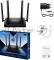 Роутер беспроводной Cudy WR3000E 2.0 Гигабитный роутер Wi-Fi 6 AX3000, 2,4/5 ГГц, до 2976 Мбит/с, 5x1 Гбит/с, IPv6, 4 антенны, черный