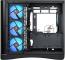 Корпус ПК без блока питания/ Case SAMA V62S Black, Midi-Tower, TG, 4x120mm ARGB, 2xUSB 3.0 + 1xUSB 3.2 Type-C, ATX, mATX, mITX Black