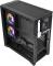 Корпус ПК без блока питания/ Case SAMA V42 Black, Midi-Tower, TG, 4x120mm ARGB, 2xUSB 3.0 + 1xUSB 3.2 Type-C, ATX, mATX, mITX Black