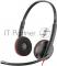 Гарнитура проводная Poly Blackwire 3225 Stereo USB-C Headset +3.5мм Plug +USB-C/A Adapter (Bulk) черный
