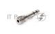 Переходник аудио FORCE [CFA-050] 1/4 TRS Jack (F) на 1/4 TRS Jack (M) стерео, материал контактных частей медь, покрытие никель, цвет матовый серебристый