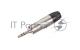 Разъем аудио FORCE CFA-0021/8 TRS mini Jack стерео, материал контактных частей медь, покрытие никель, цвет матовый серебристый/черный