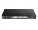 Коммутатор D-Link DGS-1250-28XMP/RU/A1A 24x1Гбит/с 4SFP+ 24PoE 370W управляемый