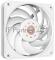 Вентилятор для корпуса Eurocase EU-FN120WL003 WH KF2150PBT-HDB White,120 white fan,Bearing: HDB 4pin PMW female and male connector with brown box,3pcs