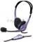 Проводные наушники Genius HS-04S синий/черный, накладные, Jack 3.5 мм