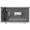 Микроволновая печь CASO M 20 Ecostyle Pro серебристый/черный, 20 л, 800 Вт, переключатели - поворотный механизм