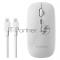 Мышь беспроводная Dual BT+USB с зарядкой Smartbuy X31 белая (SBM731DW) /100.