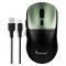 Мышь игровая беспроводная Dual BT+USB с зарядкой Smartbuy X7 черно-зеленая (SBM777DGG) /40.