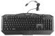 Комплект клавиатура+мышь Qumo Dominator K66/M83 проводной, USB, 3200 DPI, чёрный