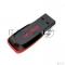 Флешка USB Sandisk CZ50 Cruzer Blade (SDCZ50-016G-B35), 16Gb, USB 2.0, R/W 15/4, черный/красный