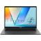 Ноутбук ASUS Vivobook S14 OLED M3407HA/14/OLED/AMD Ryzen 7 260/16GB/512GB SSD/AMD Radeon Graphics/Без ОС/серый/1.4kg