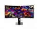Монитор MSI 34 MPG 341CQR QD-OLED X36 1800R, 21:9, QD-OLED, UWQHD, 0,03ms, 300cd, 360Hz, HDMI, DP, USB, USB-C, HAS