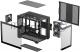 Компьютерный корпус Deepcool CG330 3F без БП, боковое окно (панорама), 3x120мм ARGB PWM вентилятора, черный, mATX