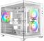 Корпус Case ID-Cooling VIEW 500 ARGB White mATX/win TG/3 fans/Gen2 Type C/CPU 162mm/GPU 407mm/no PSU